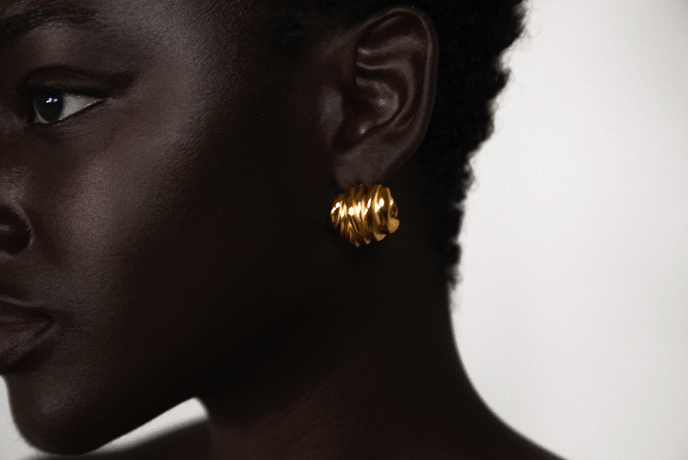 Dazzle Dream---Golden Twirl Hoop
