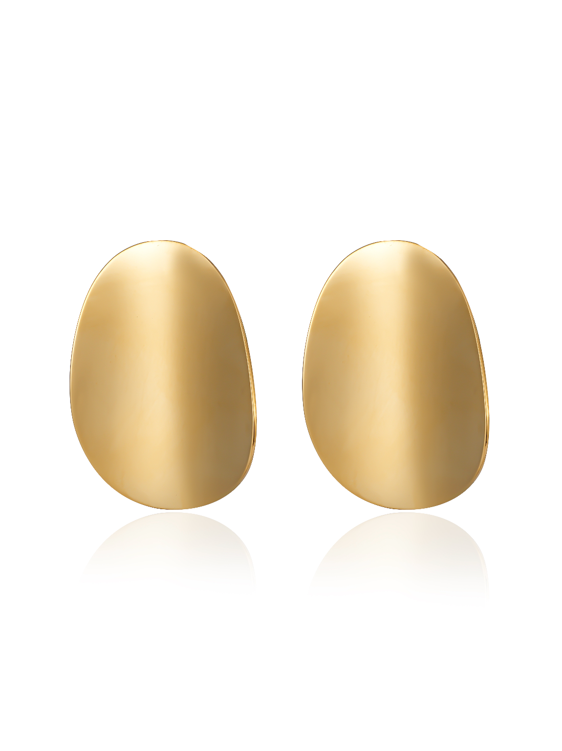 Ancestral Light: Sculptural Baroque Statement Earrings