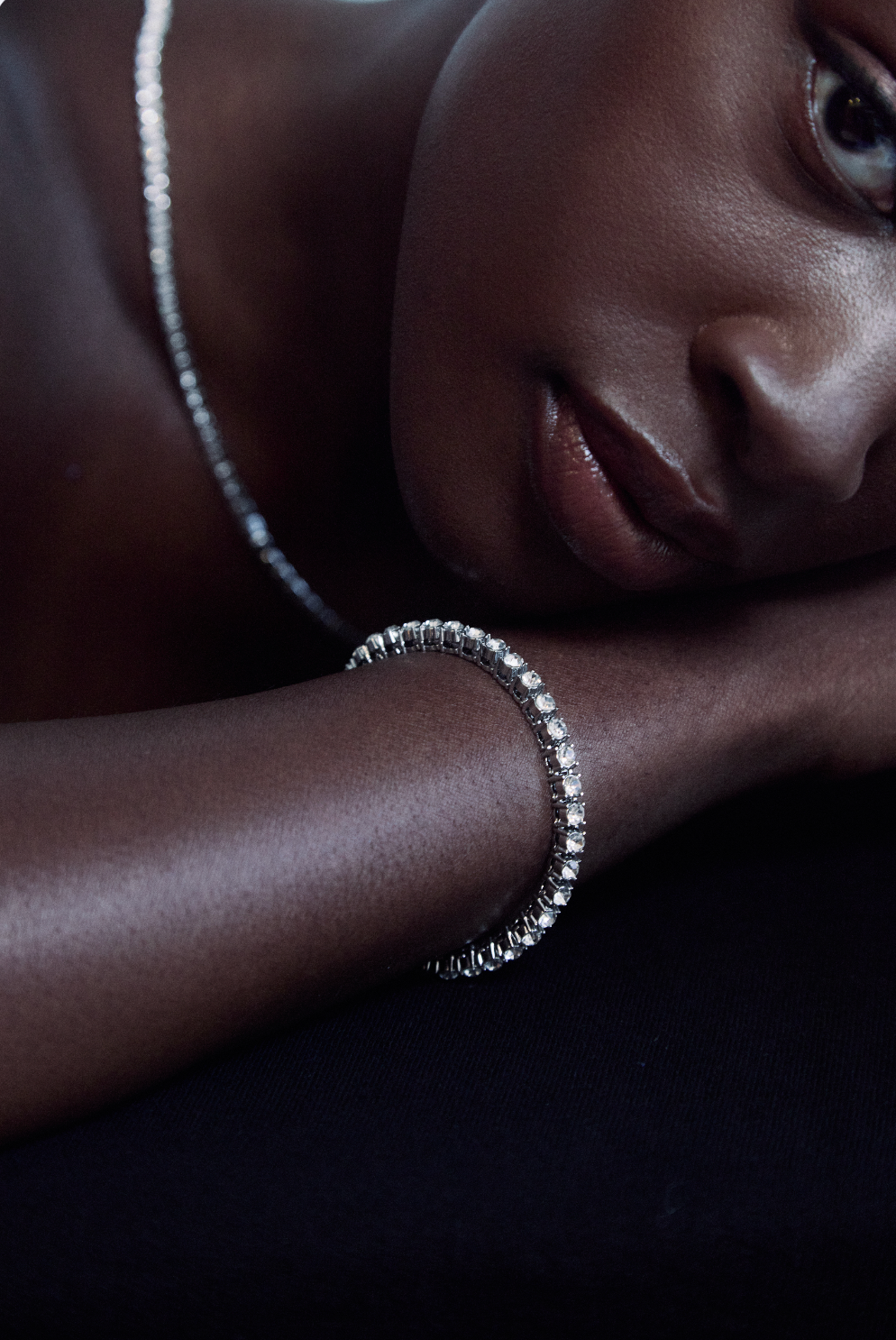 Glistening Tennis Necklace / Bracelet