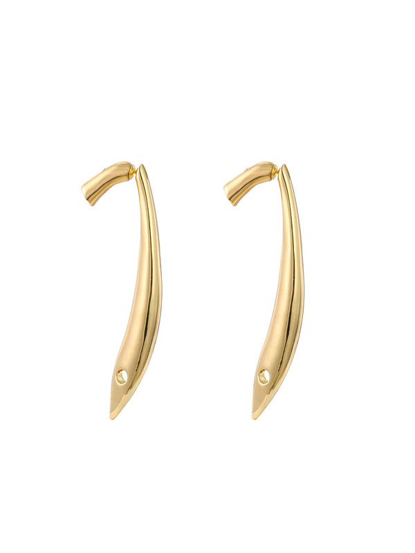 Dazzle Dream---Eternal Grace Gold Earrings