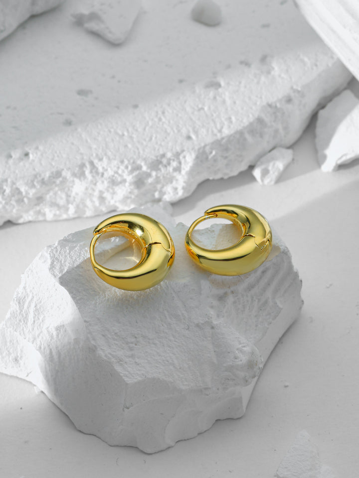 Dazzle Dream Gold Small Hoop Ring - $69.00