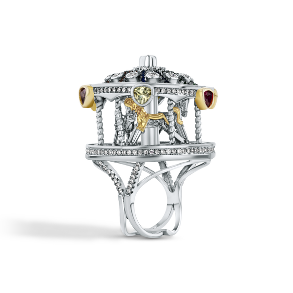 Kelleryjewels Enchanted Carousel Fantasy Ring: