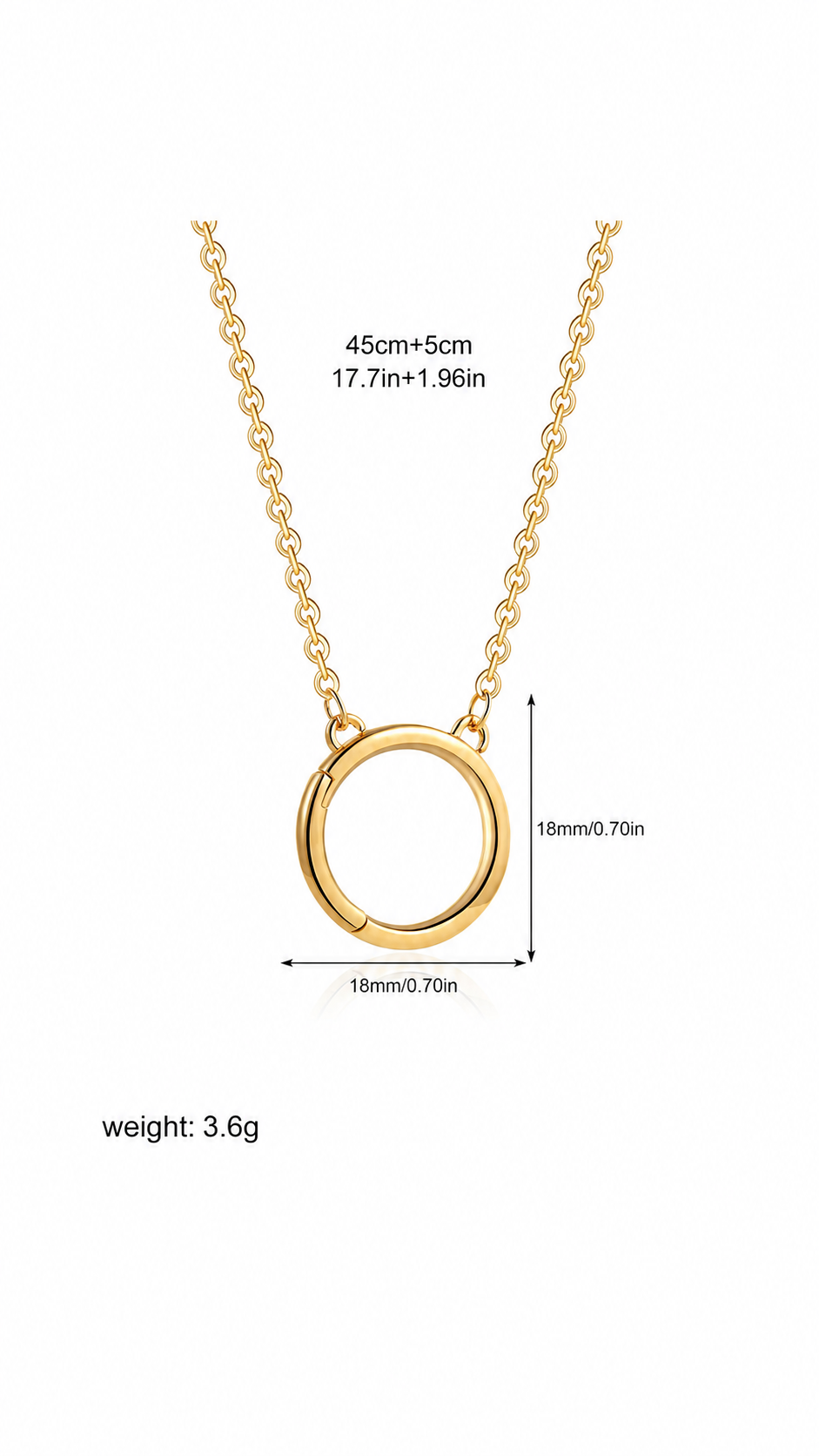 Camille Convertible Charm Necklace