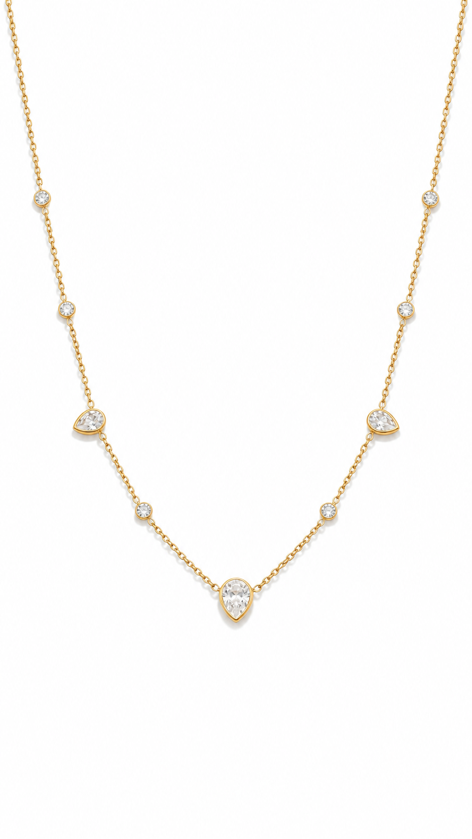 Elodie Pear Necklace