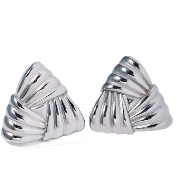 Triangular Pattern Earrings