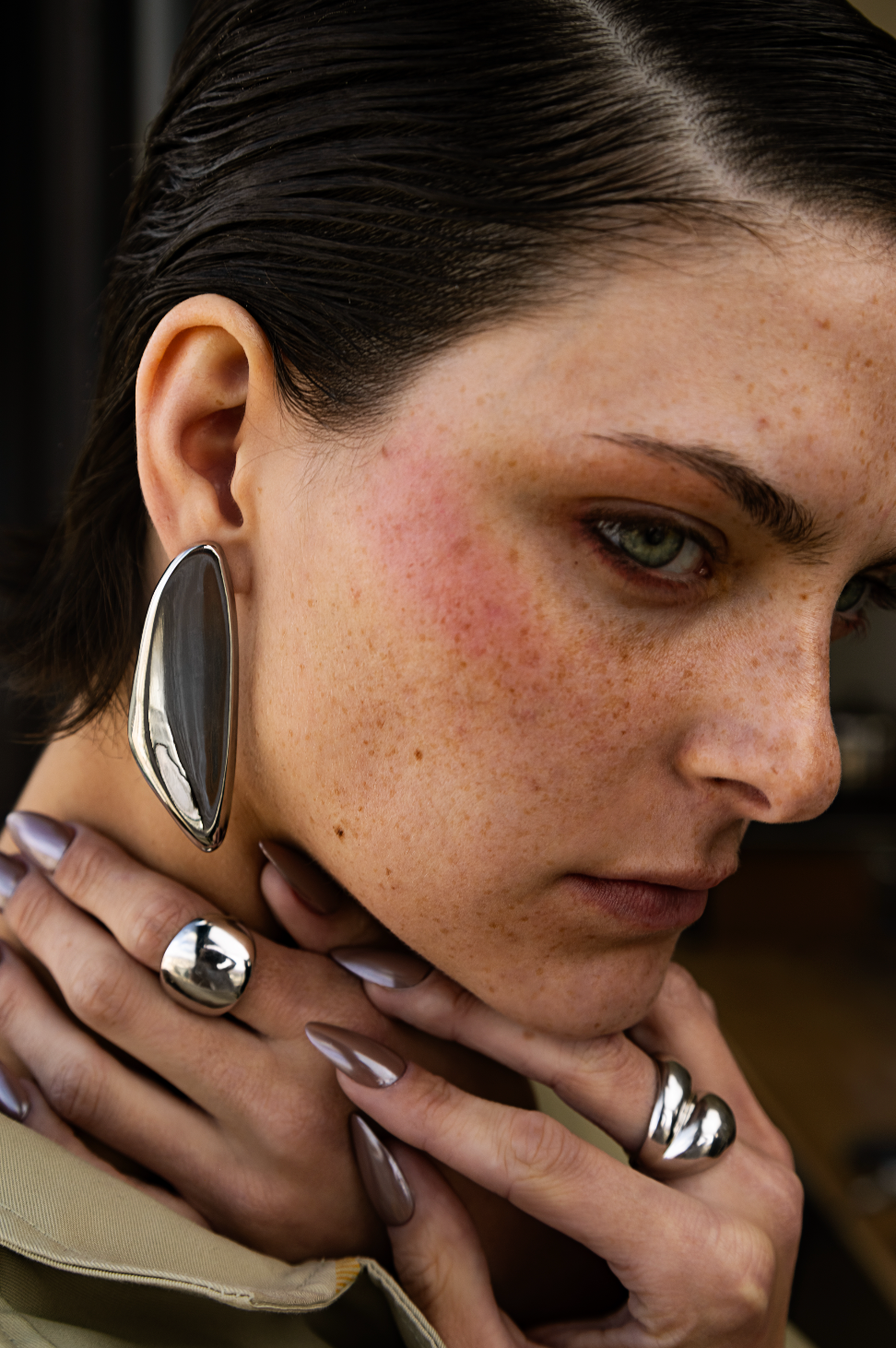 Luna Sculptural Earrings