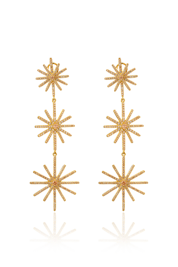 Solaris Radiant Cascade Earrings