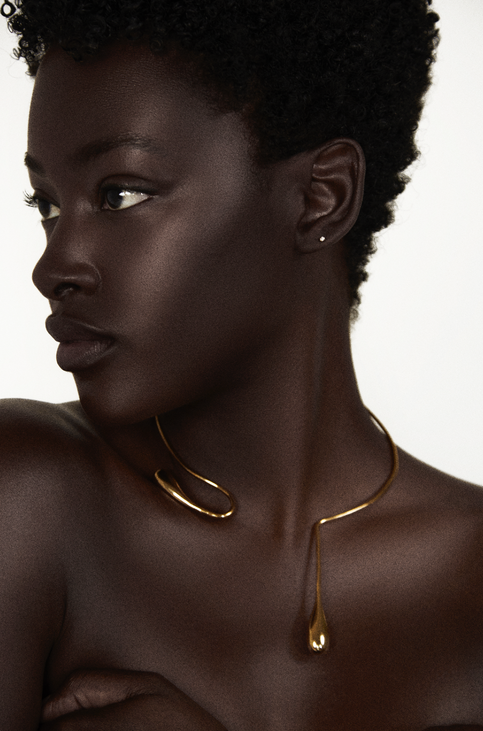 CyberVanguard- Water Drop Necklace