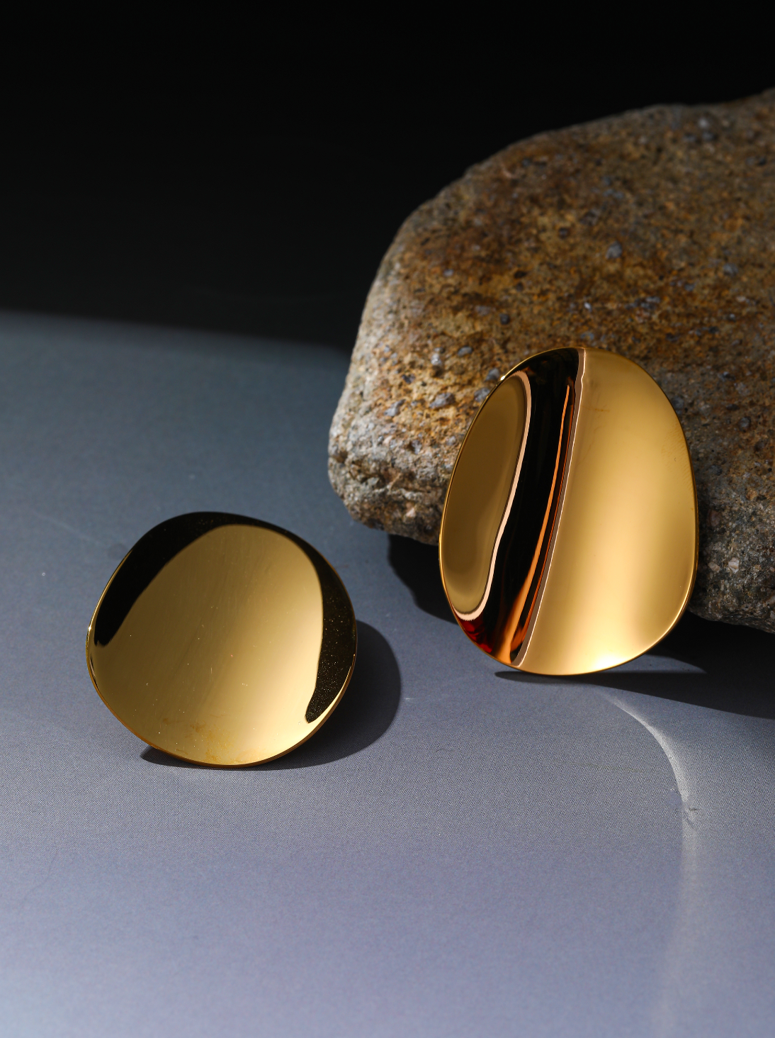 Ancestral Light: Sculptural Baroque Statement Earrings