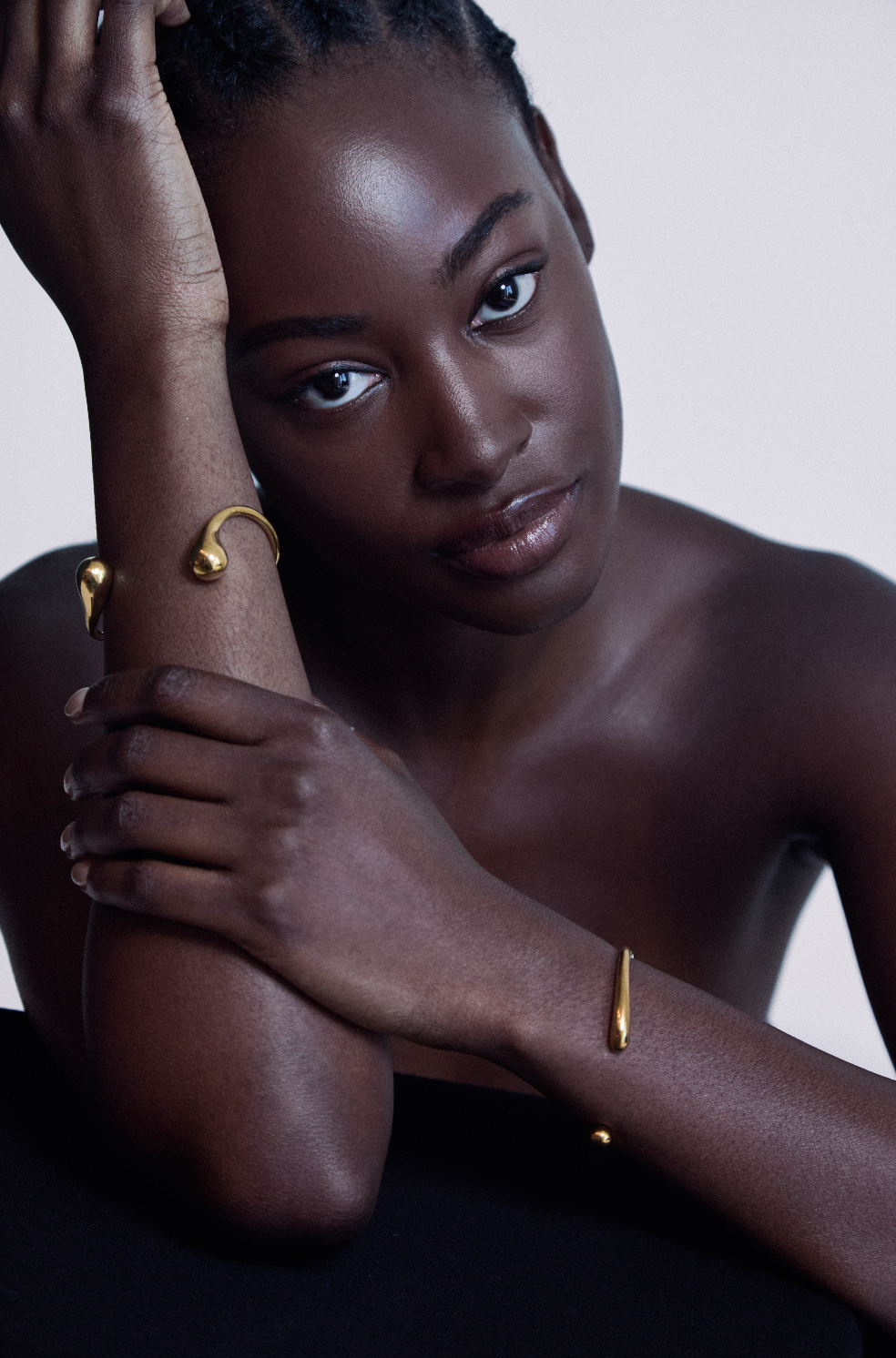 Sculptural Open Bangle