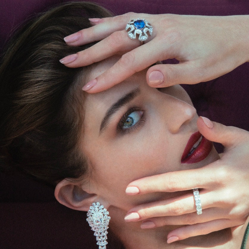 The Lunar Oath: Grand Gala Cascading Earrings